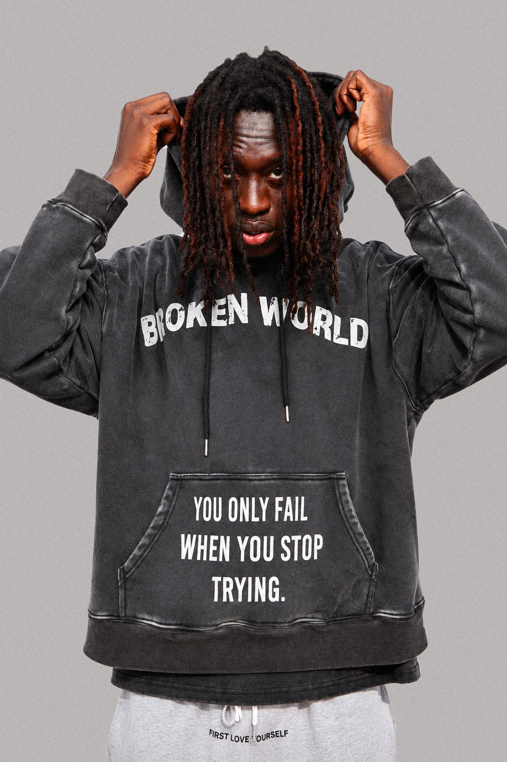 ME VS THE WORLD™ — BROKEN WORLD HOODIE