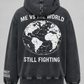 ME VS THE WORLD™ — BROKEN WORLD HOODIE