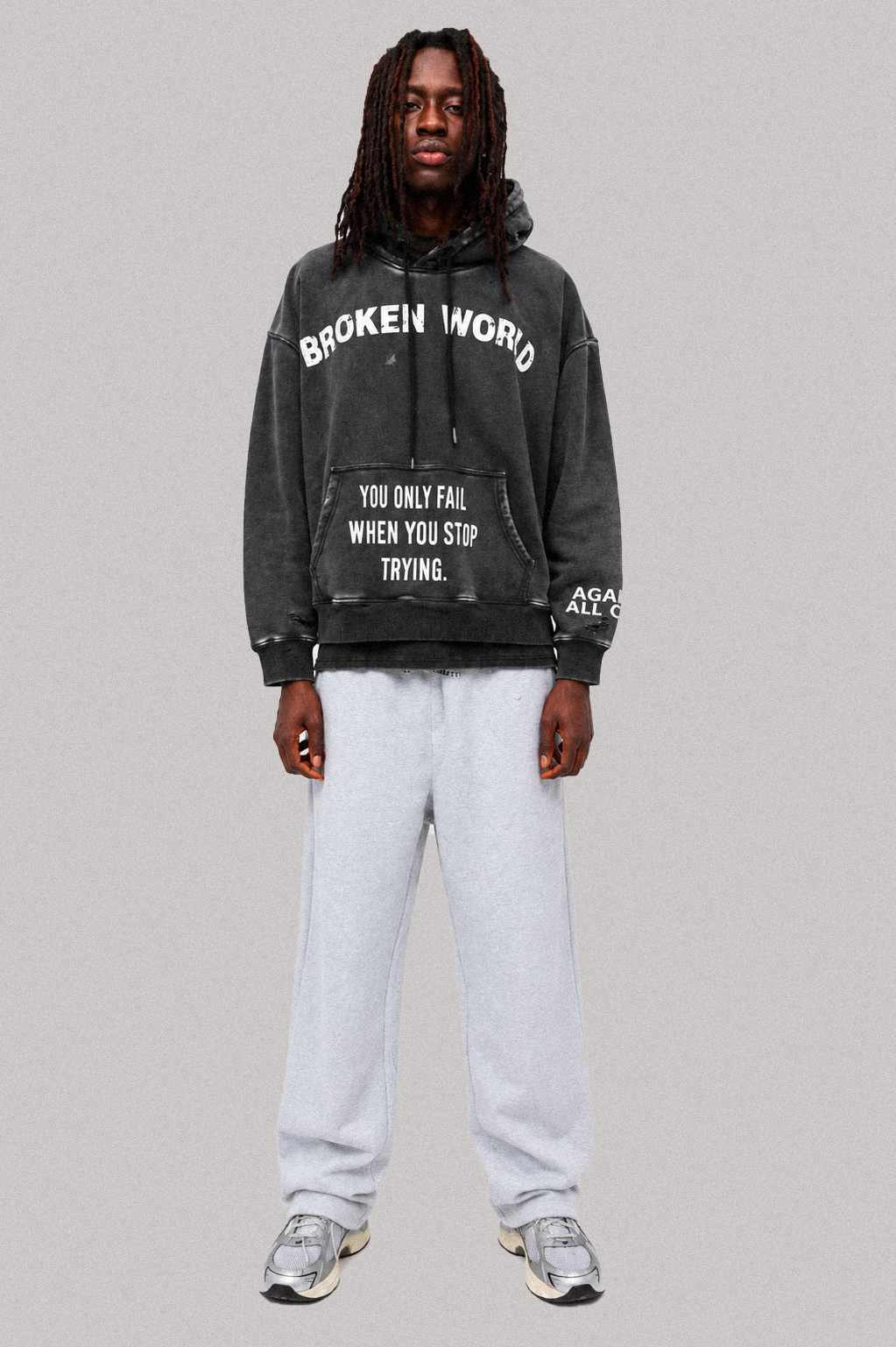 ME VS THE WORLD™ — BROKEN WORLD HOODIE