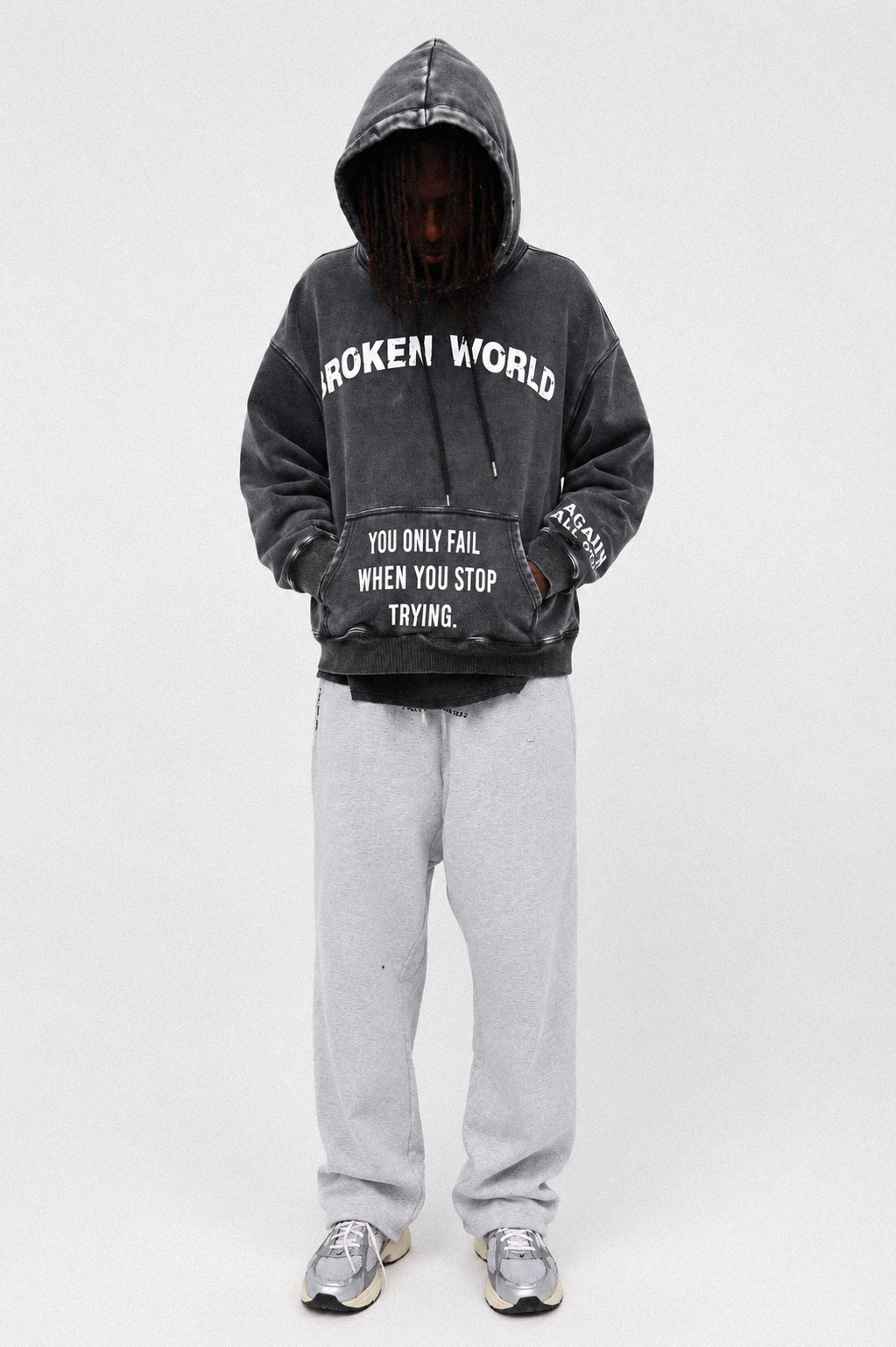 ME VS THE WORLD™ — BROKEN WORLD HOODIE