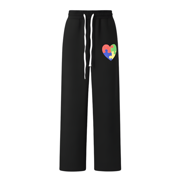 Autism Awareness Premium Sweatpants — Midnight Black