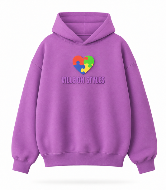 Autism Awareness Premium Hoodie — Royal Purple