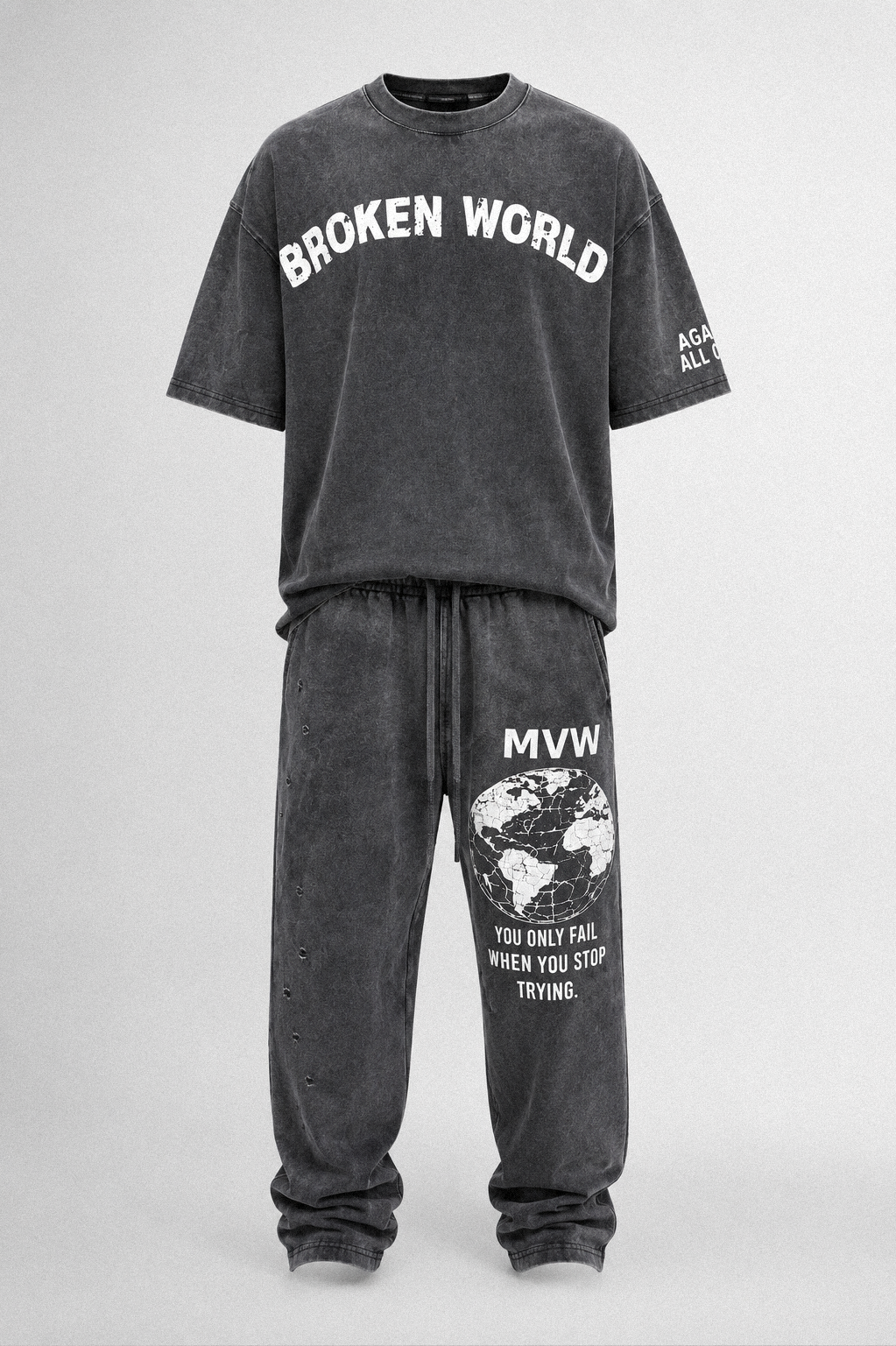 ME VS THE WORLD™ — BROKEN WORLD T-SHIRT