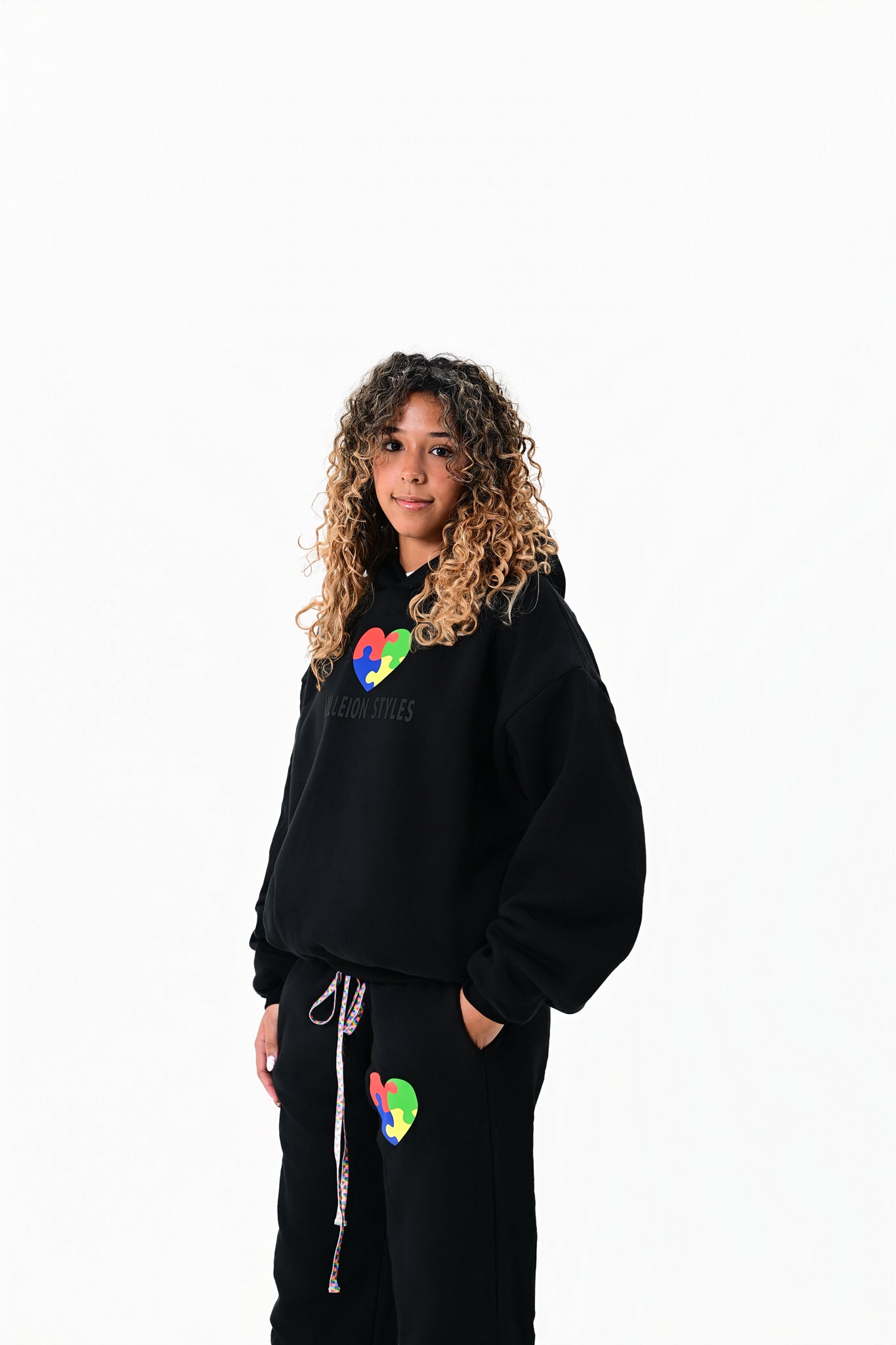 Autism Awareness Premium Hoodie — Midnight Black
