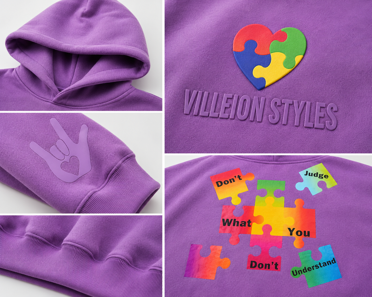 Autism Awareness Premium Hoodie — Royal Purple