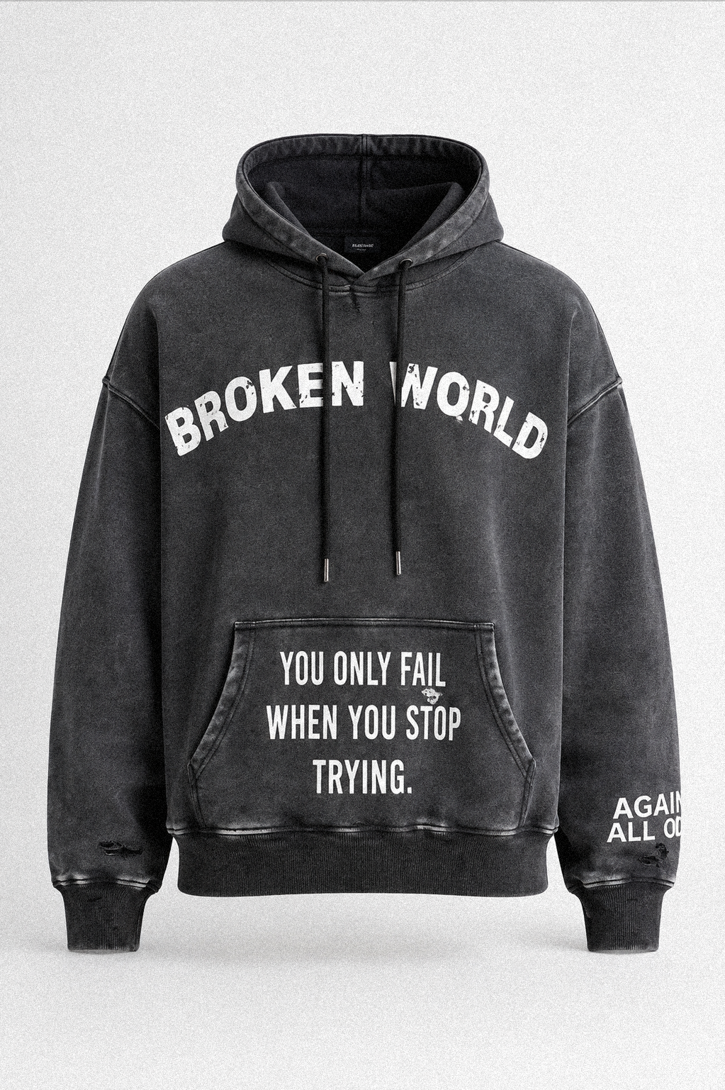ME VS THE WORLD™ — BROKEN WORLD HOODIE