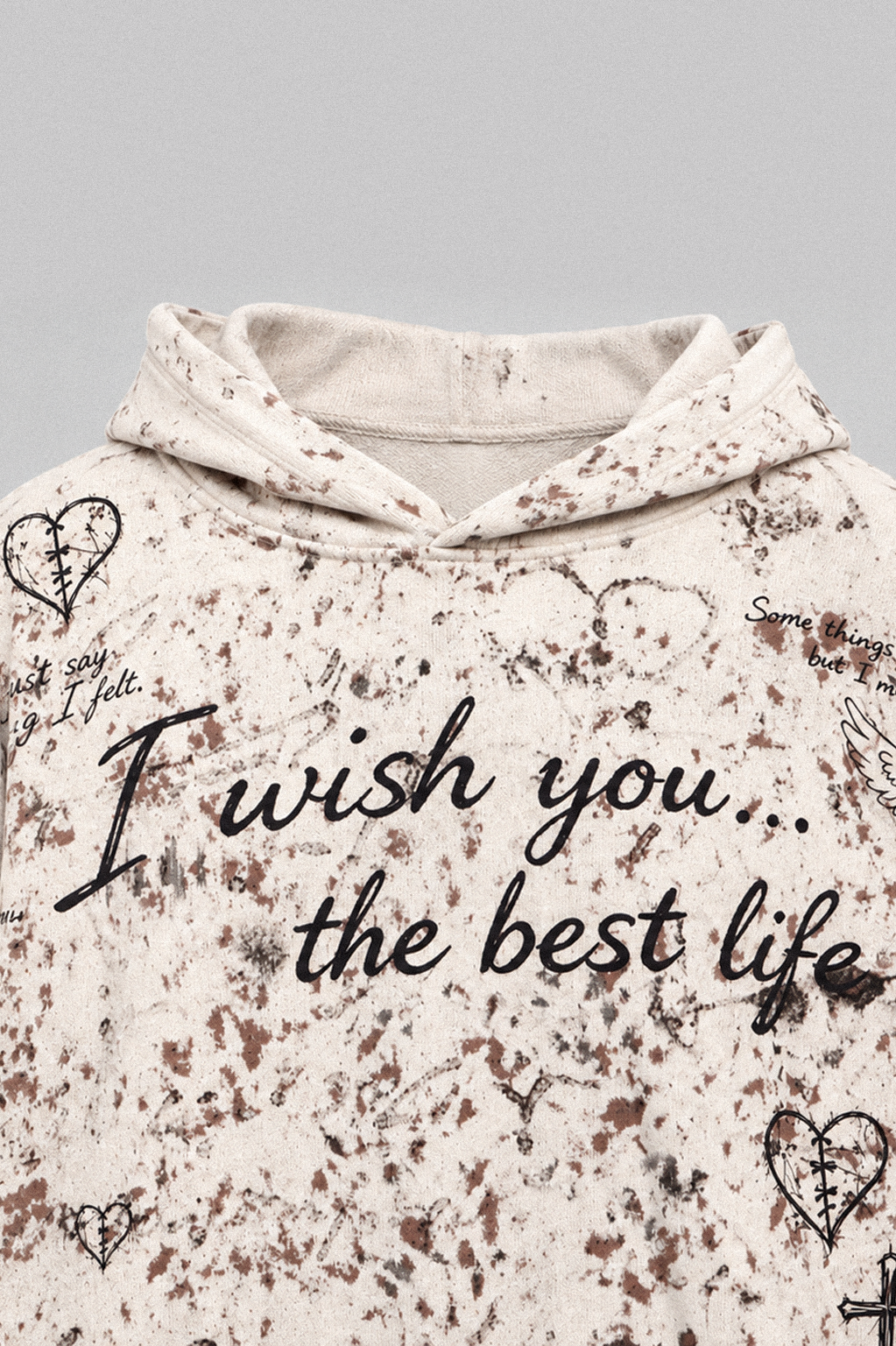 VILLEION “GOODBYE” HOODIE — I Wish You The Best Life