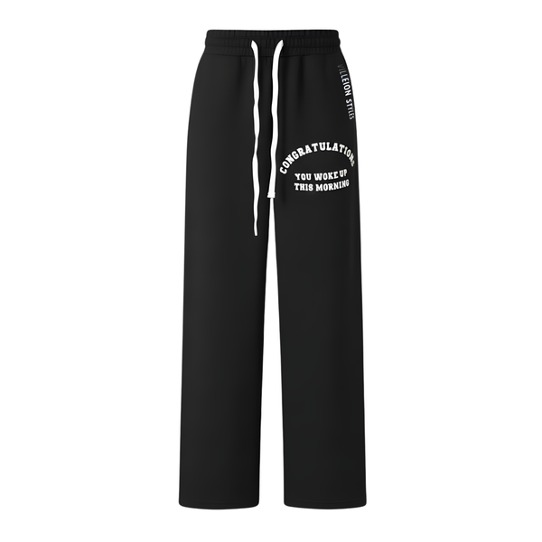 Mind Over Matter Premium Sweatpants — Black