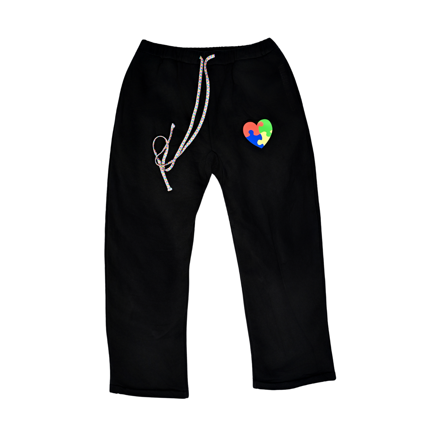 Autism Awareness Premium Sweatpants — Midnight Black