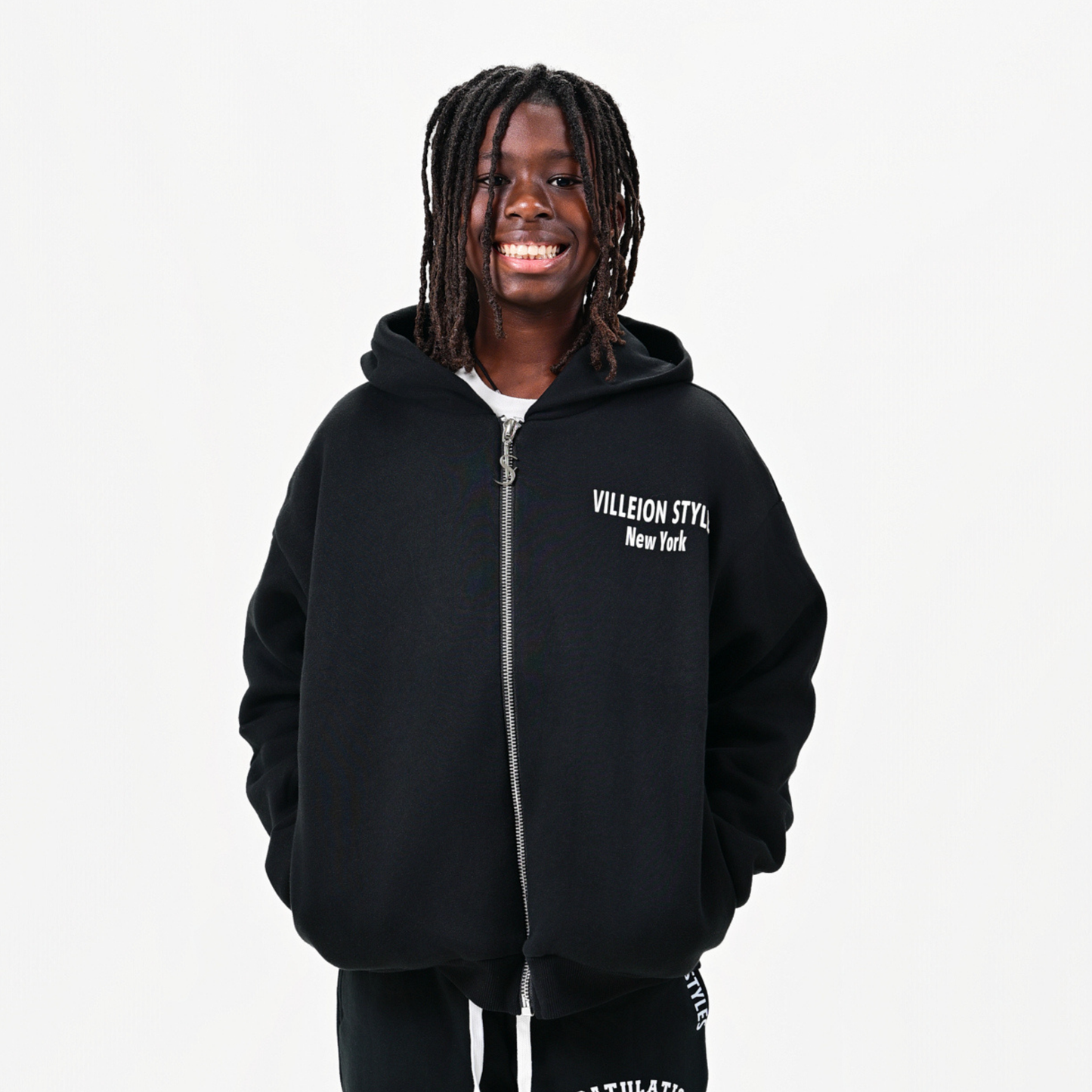 Kids Mind Over Matter Premium Jacket — Black