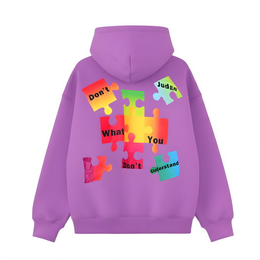 Autism Awareness Premium Jacket — Royal Purple