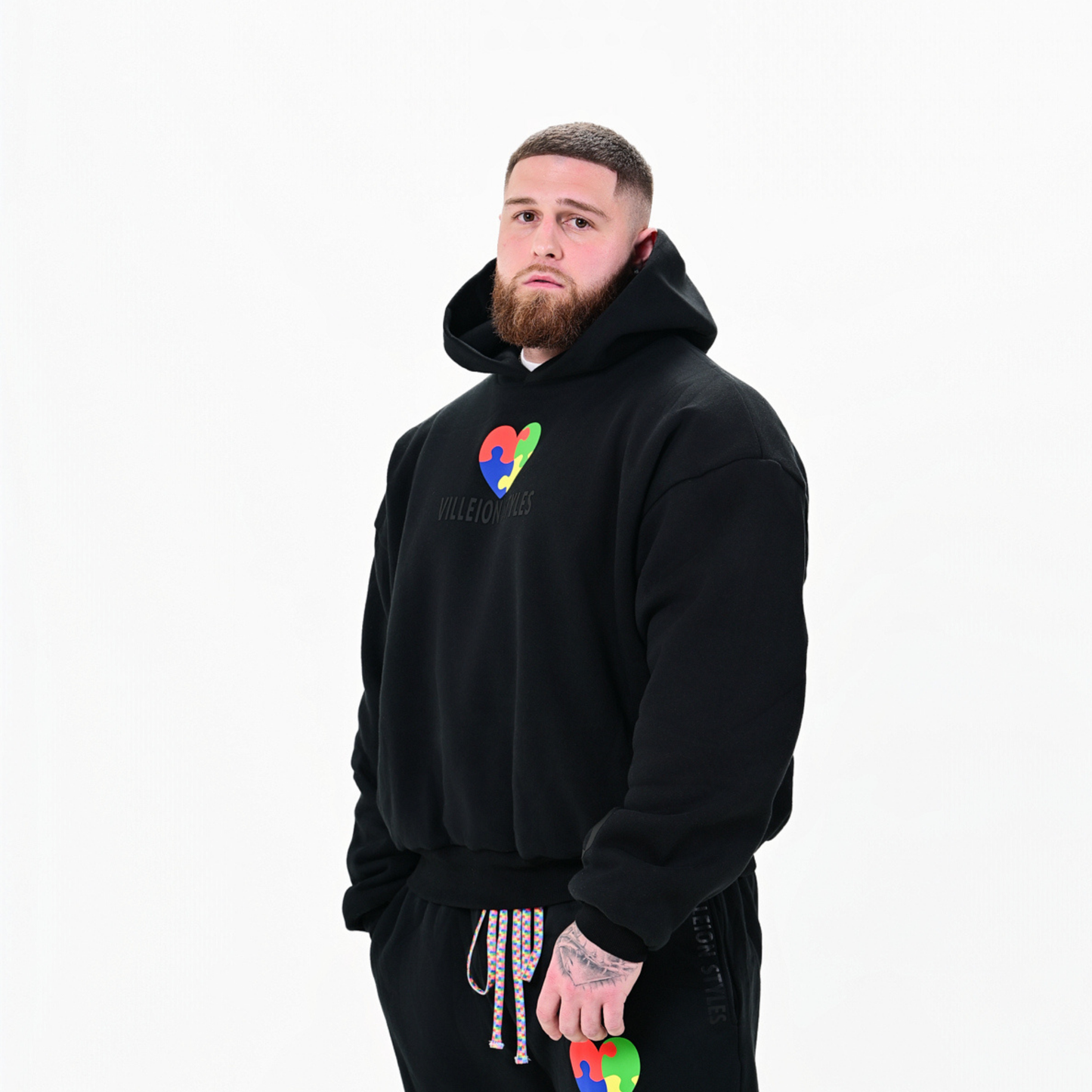 Autism Awareness Premium Sweatpants — Midnight Black
