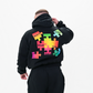 Autism Awareness Premium Hoodie — Midnight Black