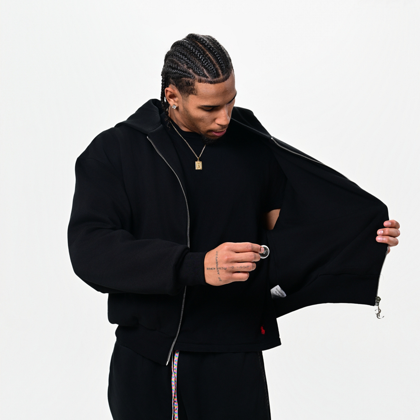 Autism Awareness Premium Jacket — Midnight Black