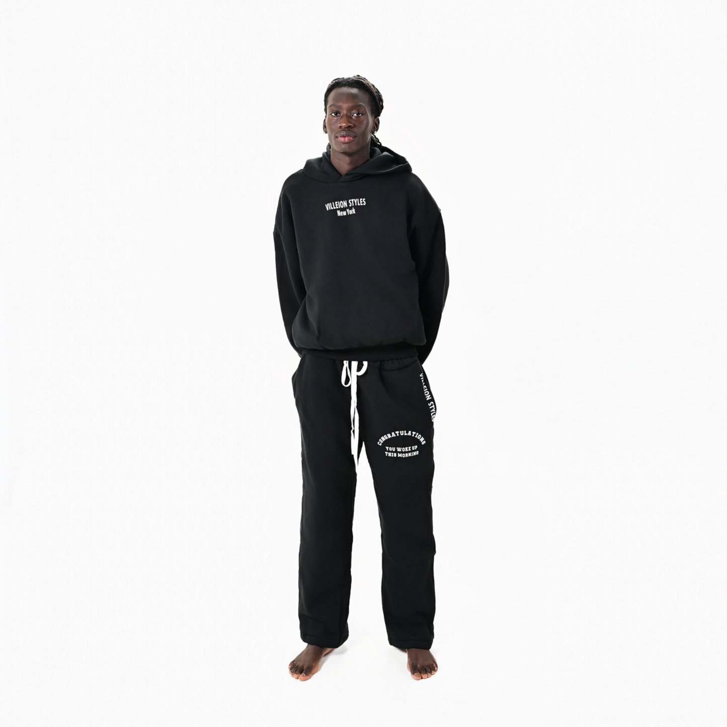 Mind Over Matter Premium Hoodie — Black