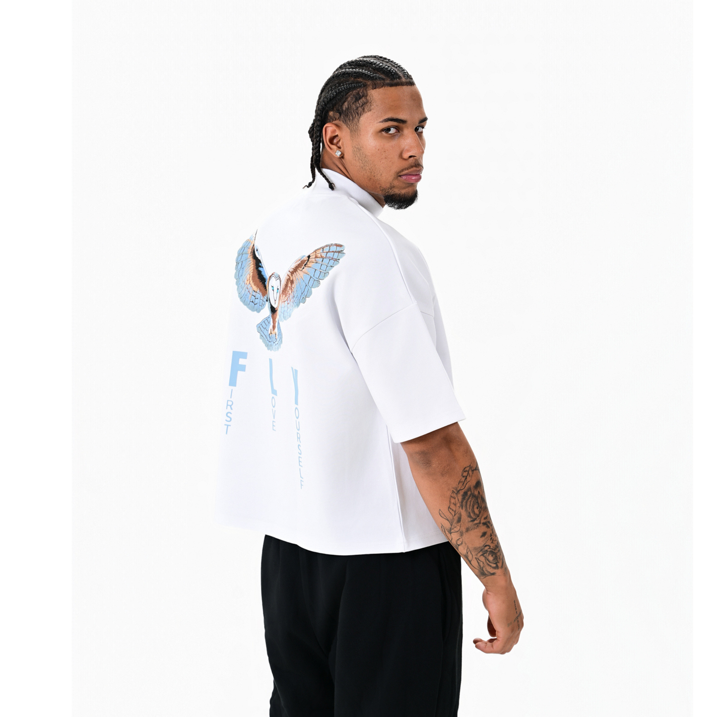 FLY Premium Tee — White