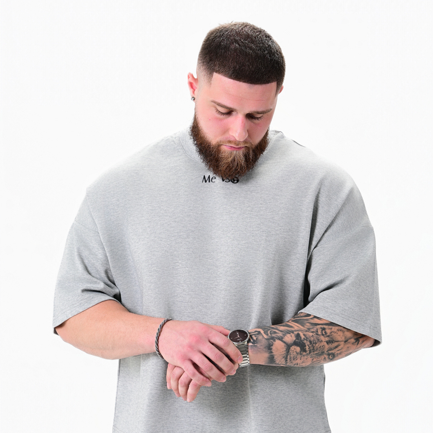 FLY Premium Tee — Light Oatmeal