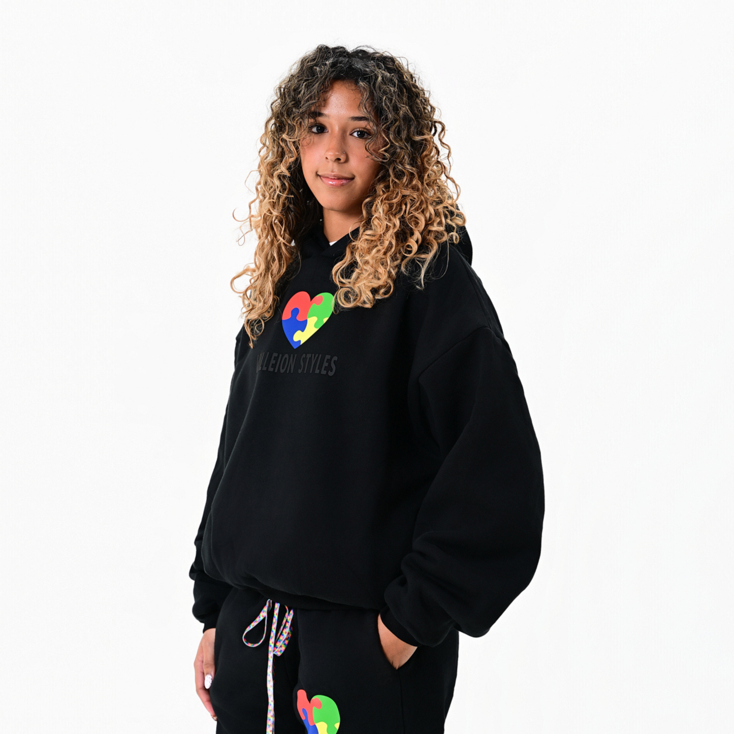 Autism Awareness Premium Jacket — Midnight Black