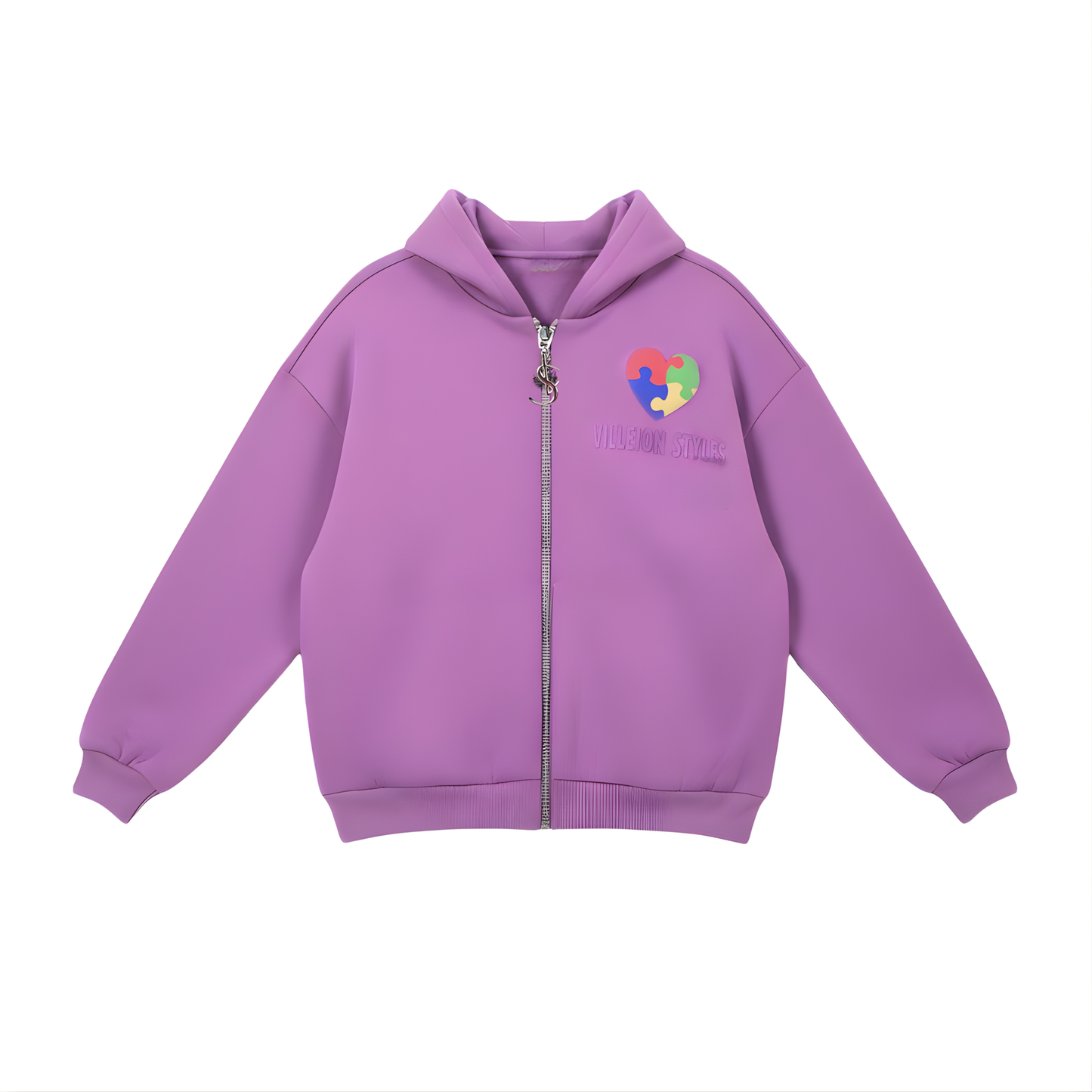 Autism Awareness Premium Jacket — Royal Purple