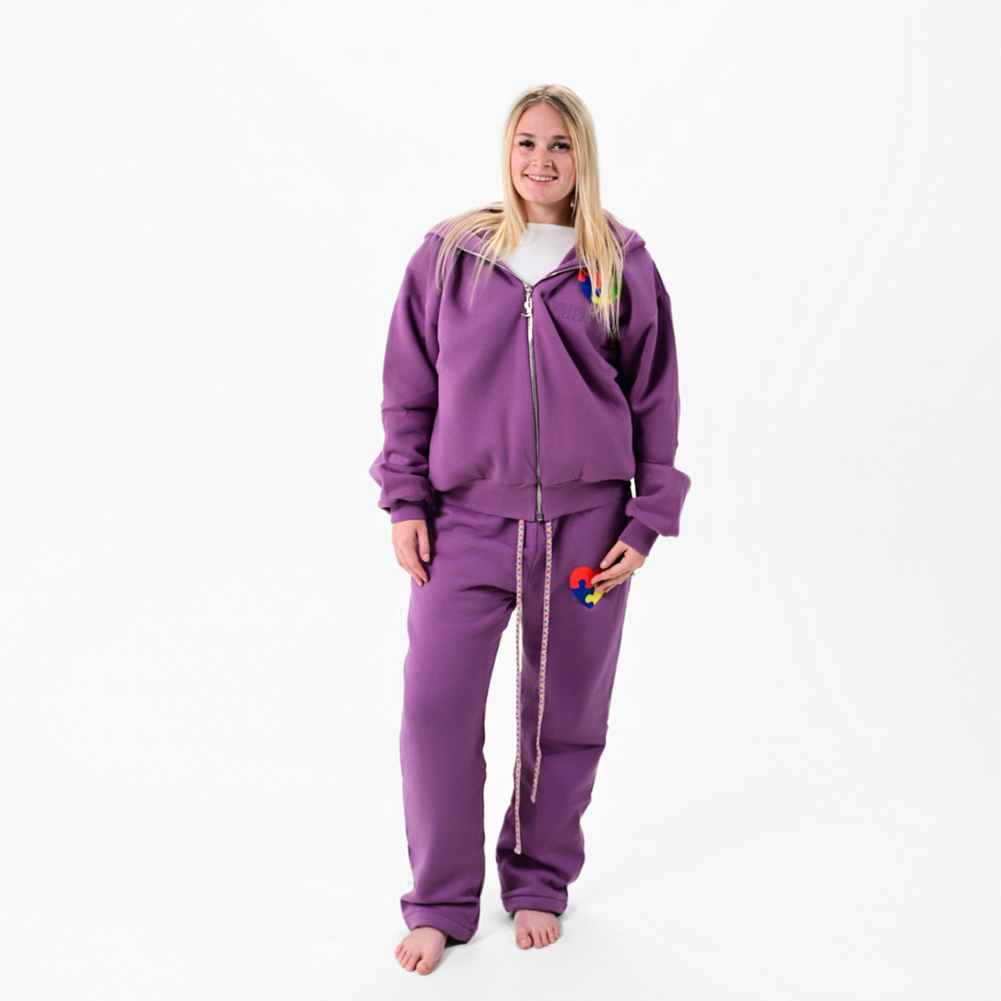Autism Awareness Premium Jacket — Royal Purple