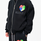 Kids Autism Awareness Premium Jacket — Midnight Black