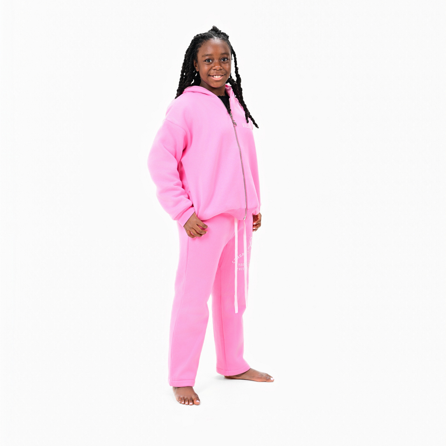 Kids Survivor Pink Premium Sweatpants
