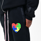 Kids Autism Awareness Premium Sweatpants — Midnight Black