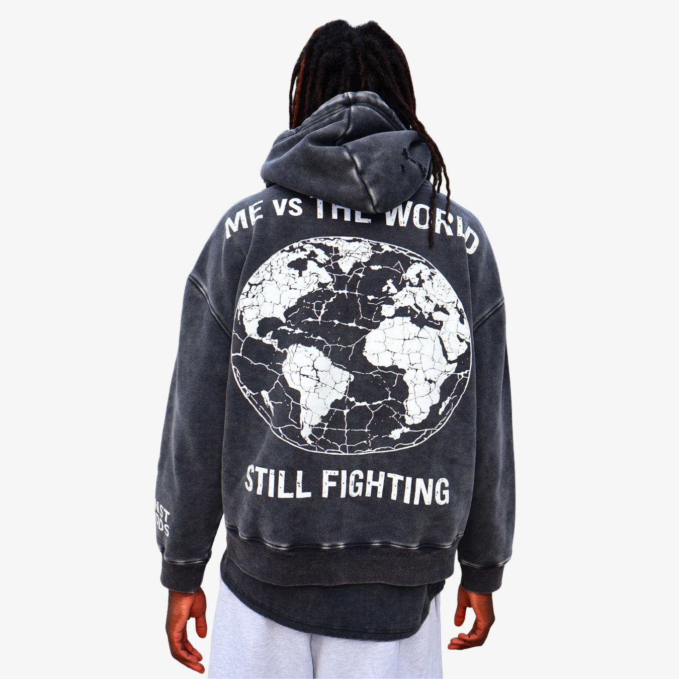 ME VS THE WORLD™ — BROKEN WORLD HOODIE