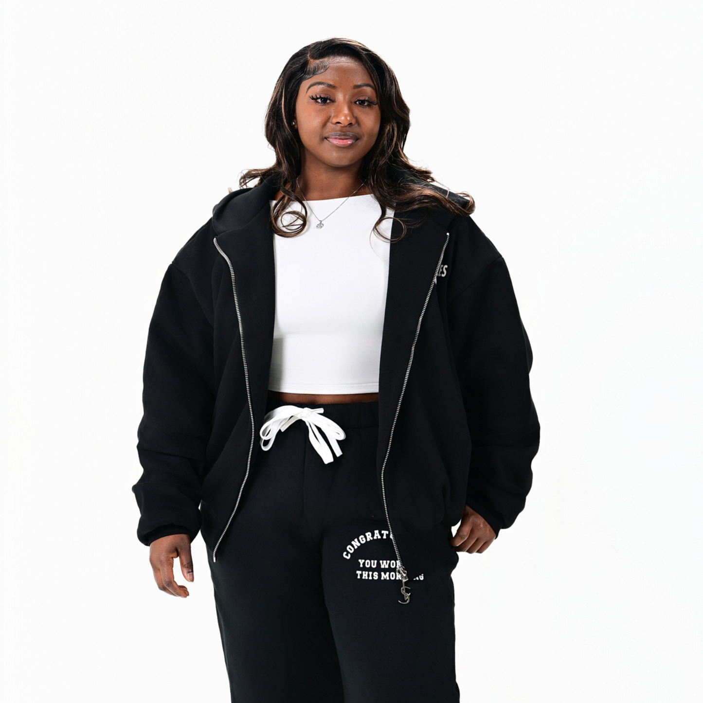 Mind Over Matter Premium Jacket — Black
